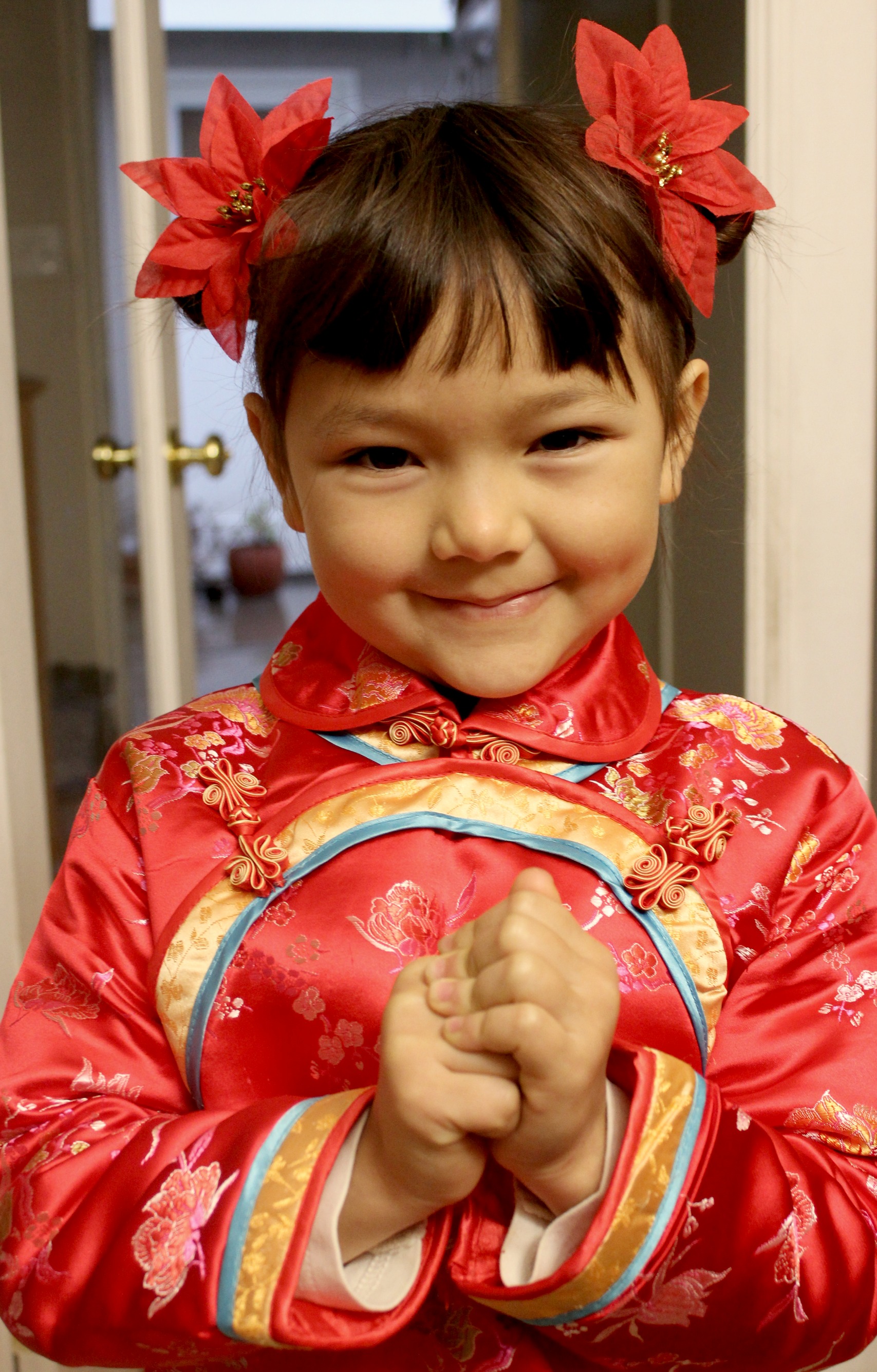 Traditional Chinese Children S Hairstyle Two Buns On The