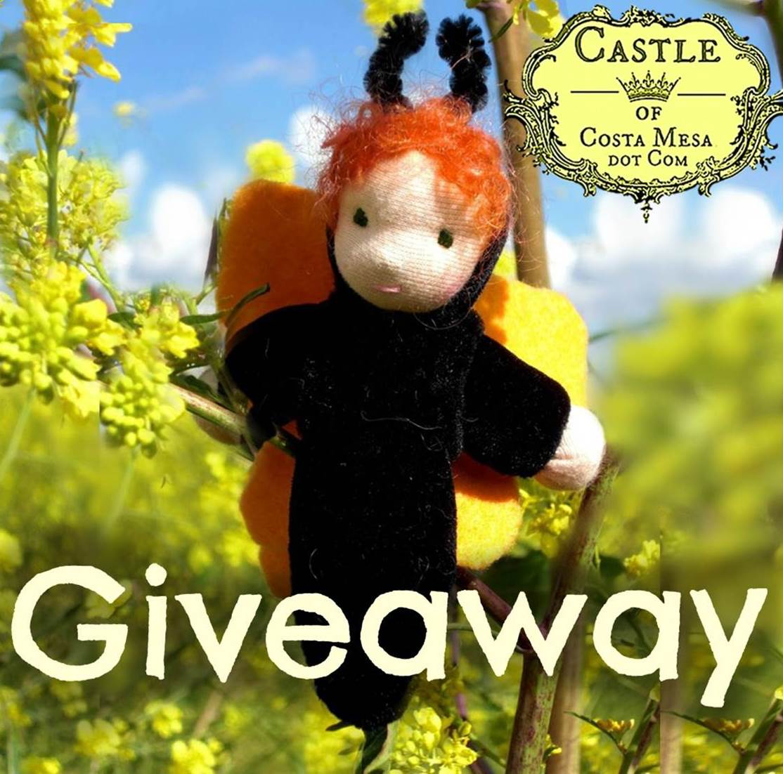 Enter to win a Handmade Caterpillar Doll That Turns Into a Butterfly - Ends 03/18/13