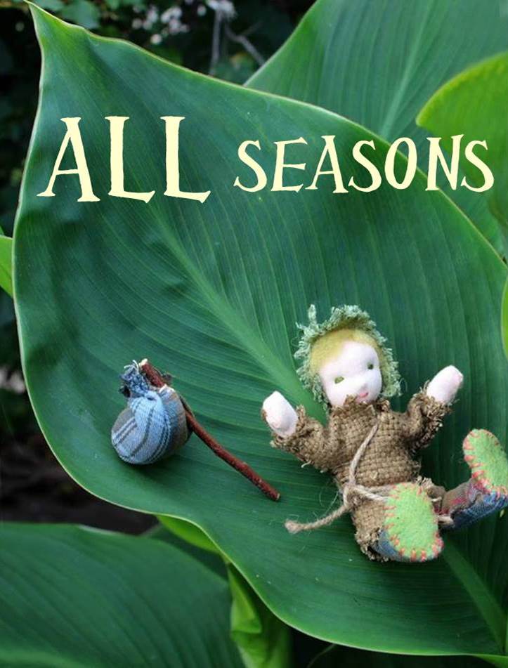 130924 Waldorf Season nature table dolls for all seasons.  All Seasons The Wanderer post pretty