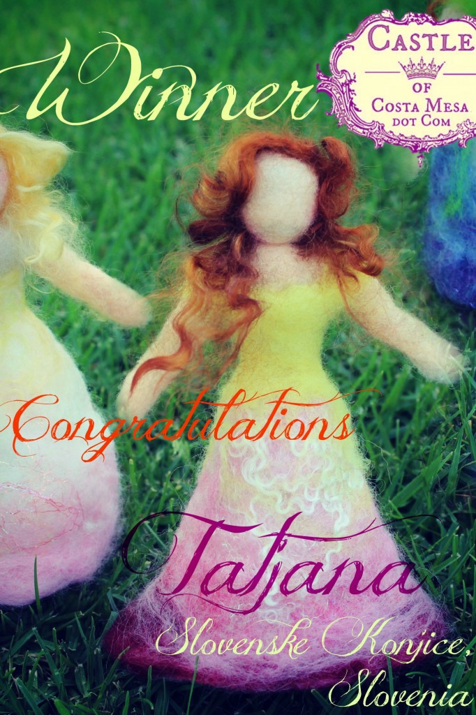 130610 Congratulations Winner Tatjana Handmade Giveaaway Flower Fairy Slovenia  Violet the flower fairy at Tanager Park no logo