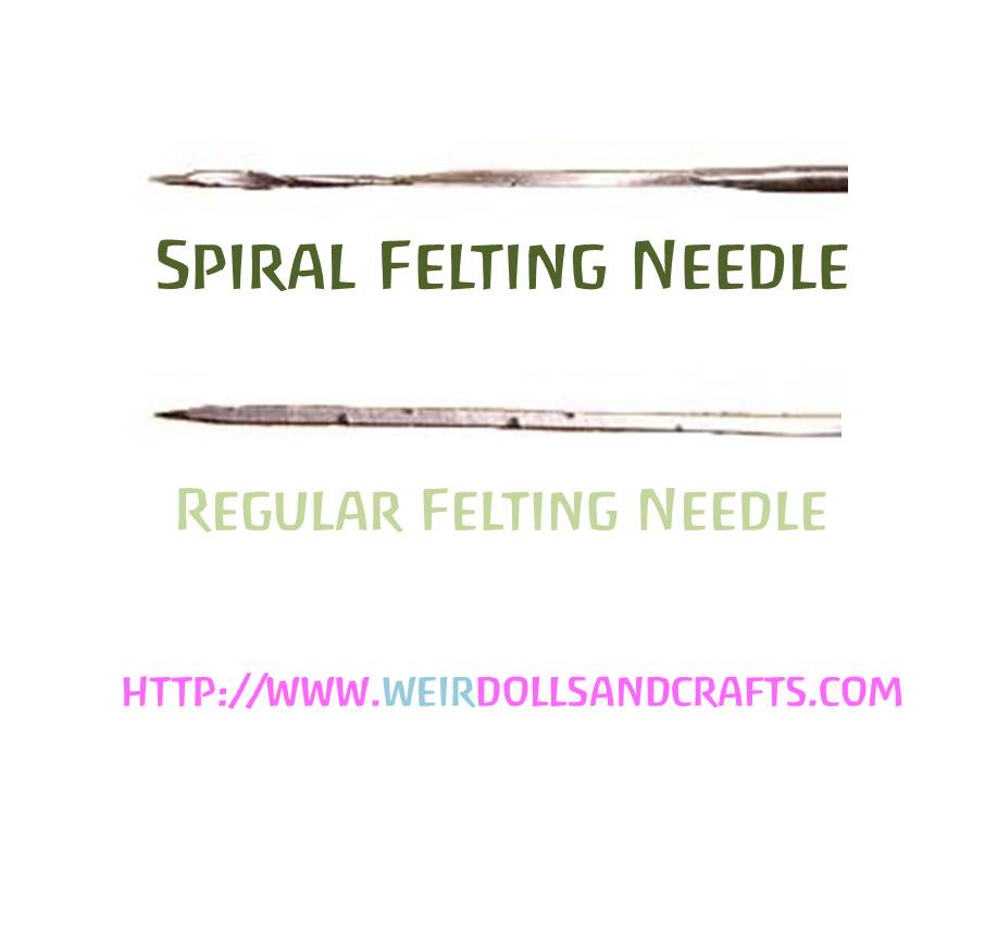 130223 SPIRAL Felting Needles Size 38.