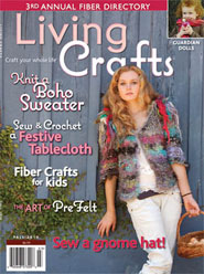 LivingCrafts Magazine Fiona Duthie Guardian Dolls Fall 2010 Misha cover