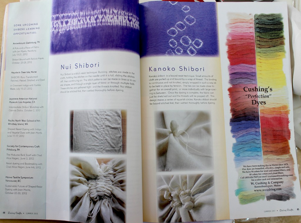 140114 Nui Shibori and Kanoko Shibori pages 44 and 45.