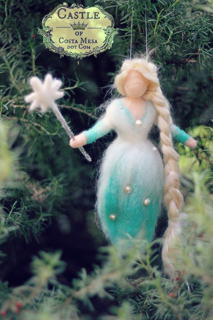 141120 Jzin's Lady Winter with her snow wand in rosemary bush