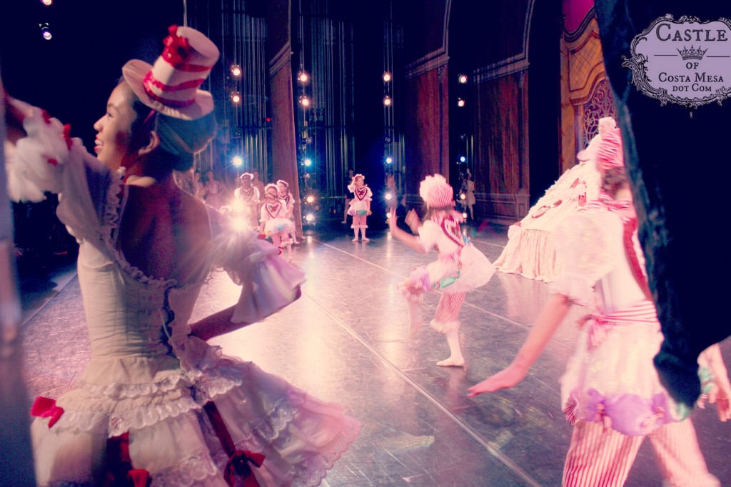 141210 Mirliton Gingersnaps Southland Ballet Festival Ballet Nutcracker back stage dress rehearsal.