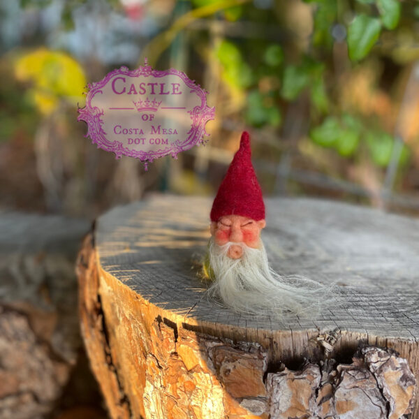 The Meticulous Kisser Finger-Puppet Gnome