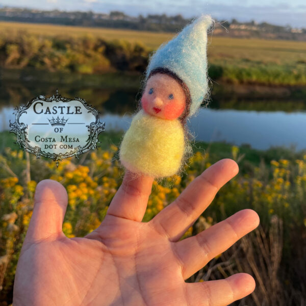 Sweet Little Baby Gnome Finger-Puppet